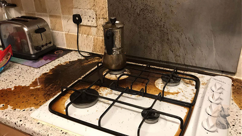 caffè esploso