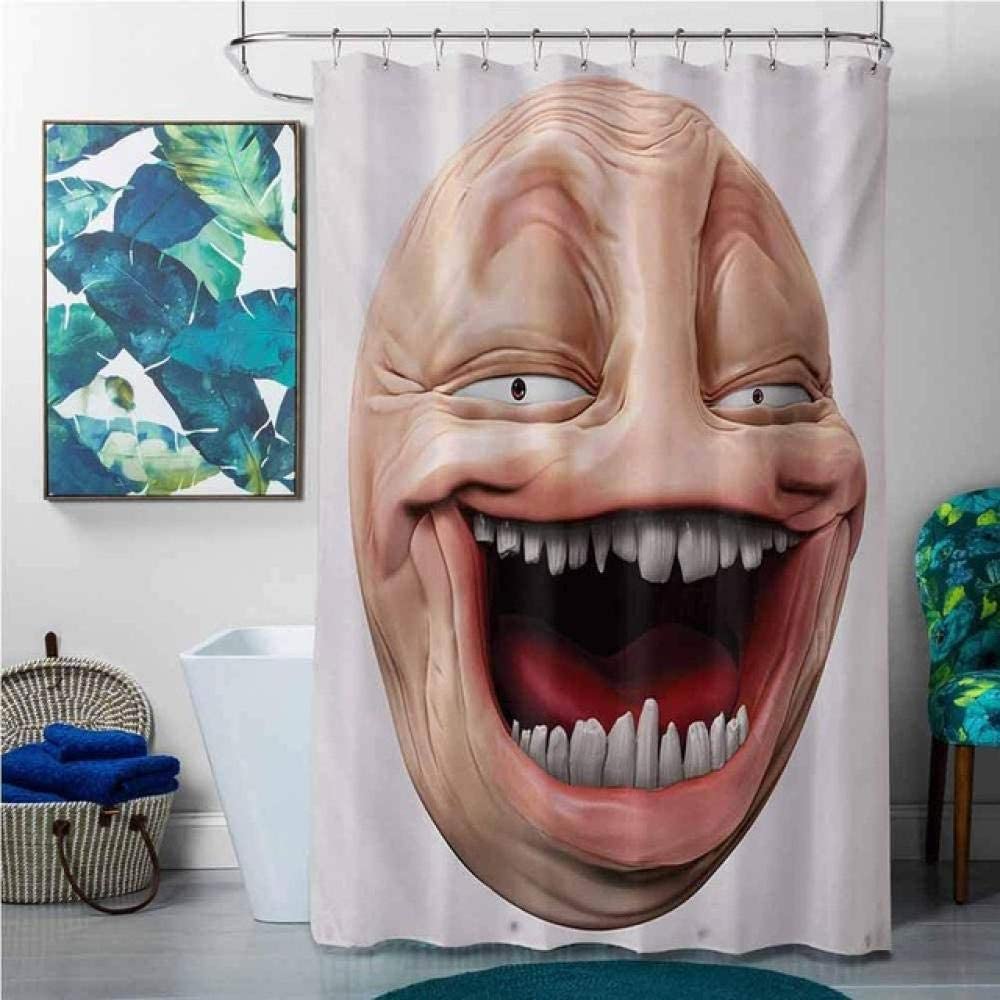 meme realistico tenda doccia