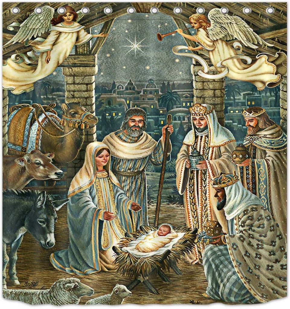 tenda doccia natività